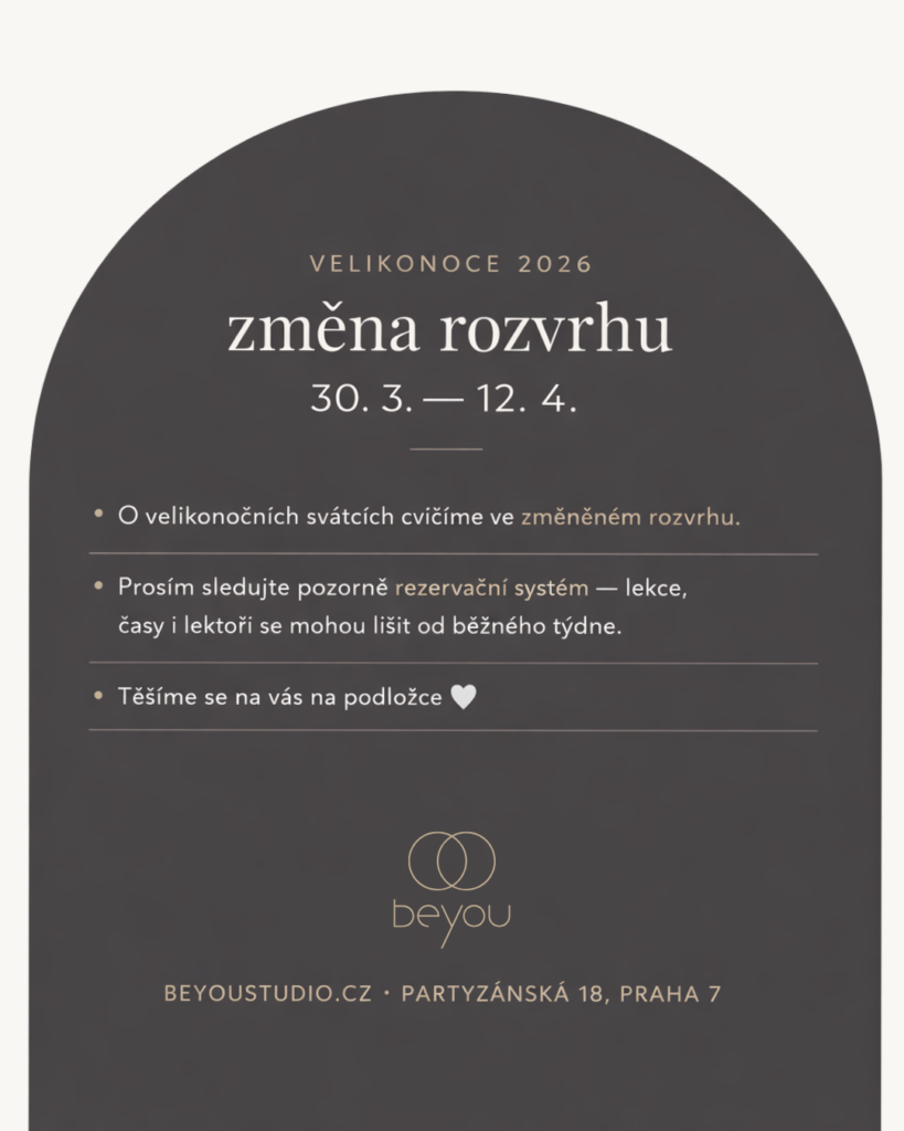 Velikonoční rozvrh od 30.3. do 12. 4.